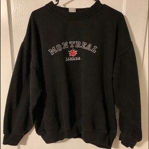Crewneck Sweatshirt - Montreal Logo